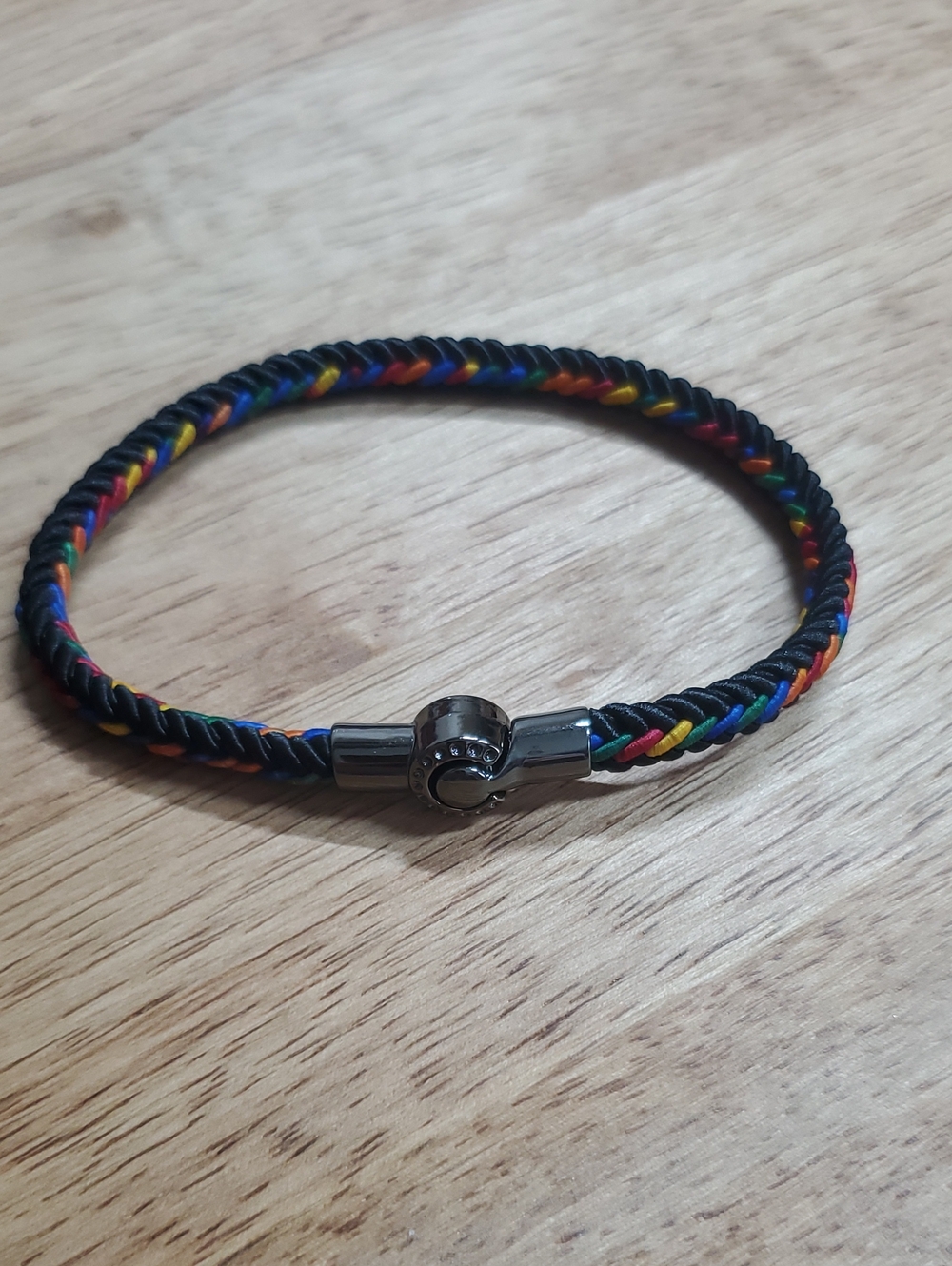Women's Braided Multi Colored Rope Bracelet